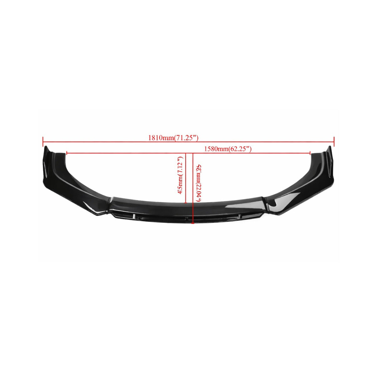 Universal Car/SUV Front Lip Splitter