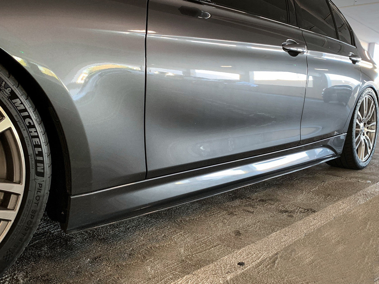 BMW F30 Side Skirt Extension