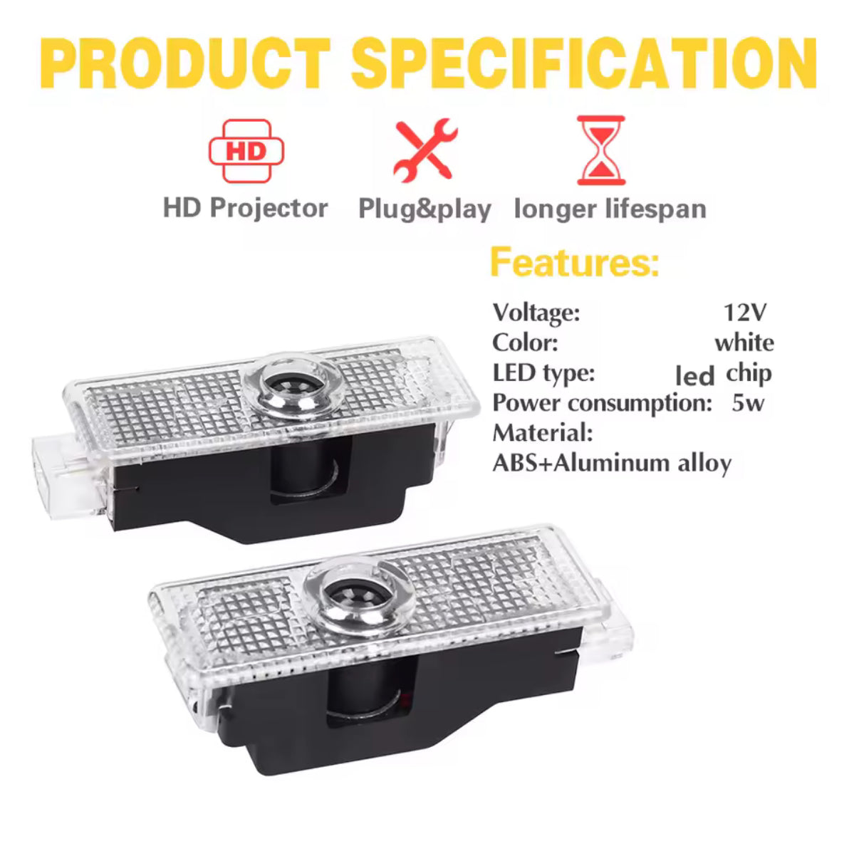 BMW LED Door Welcome Light