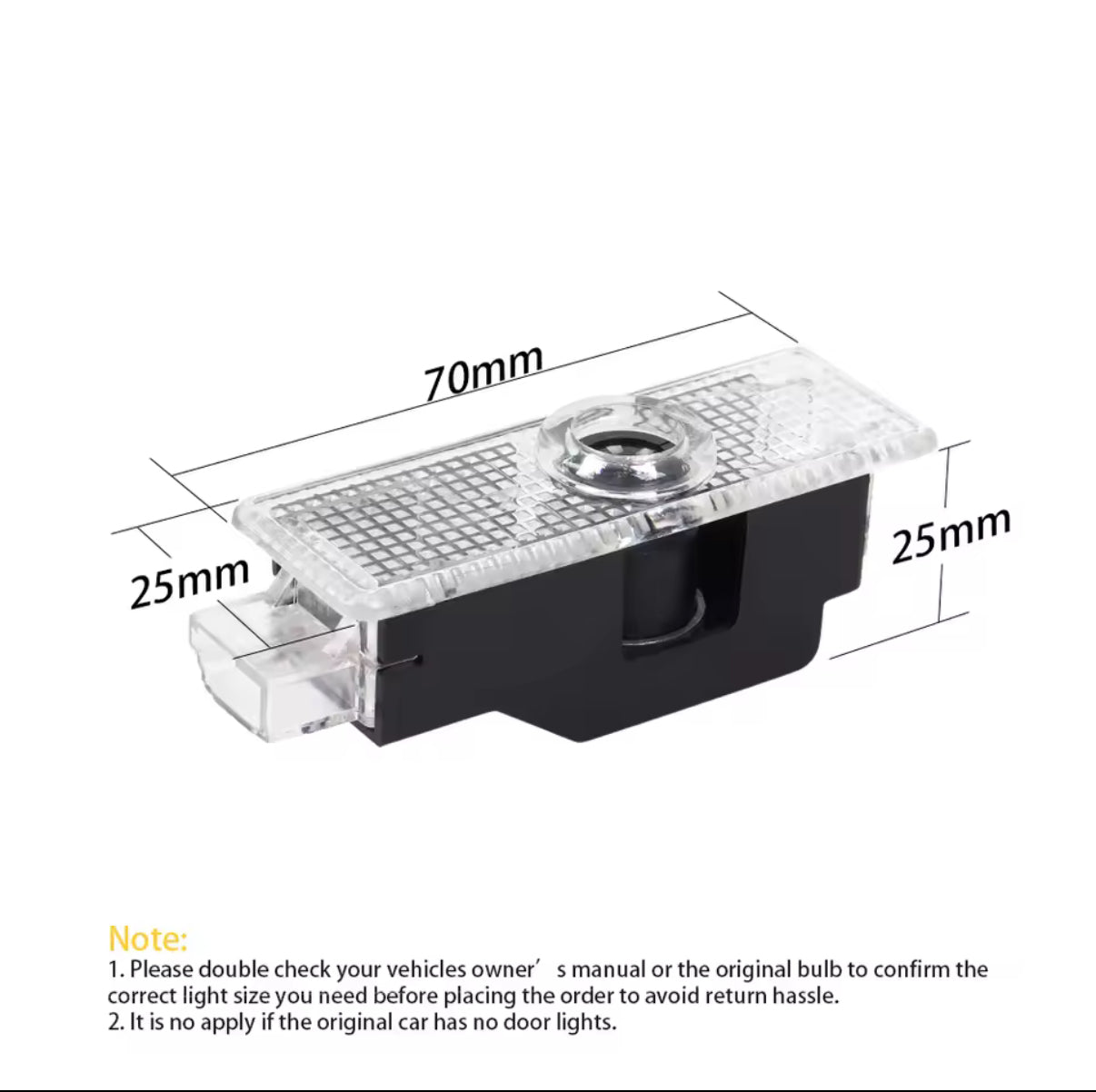 BMW LED Door Welcome Light