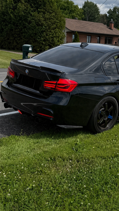 BMW F30 LED Diffuser | F1 style Diffuser | Rain light