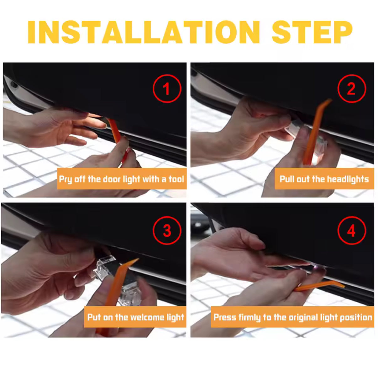 BMW LED Door Welcome Light