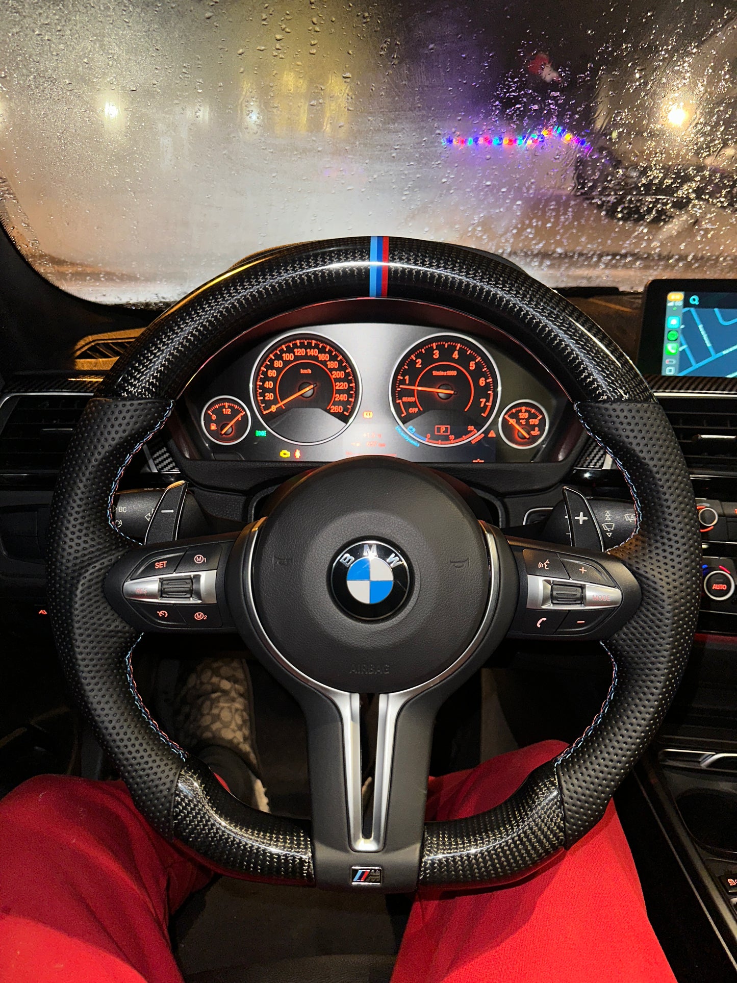BMW Carbon Fiber Steering Wheel (F Series)