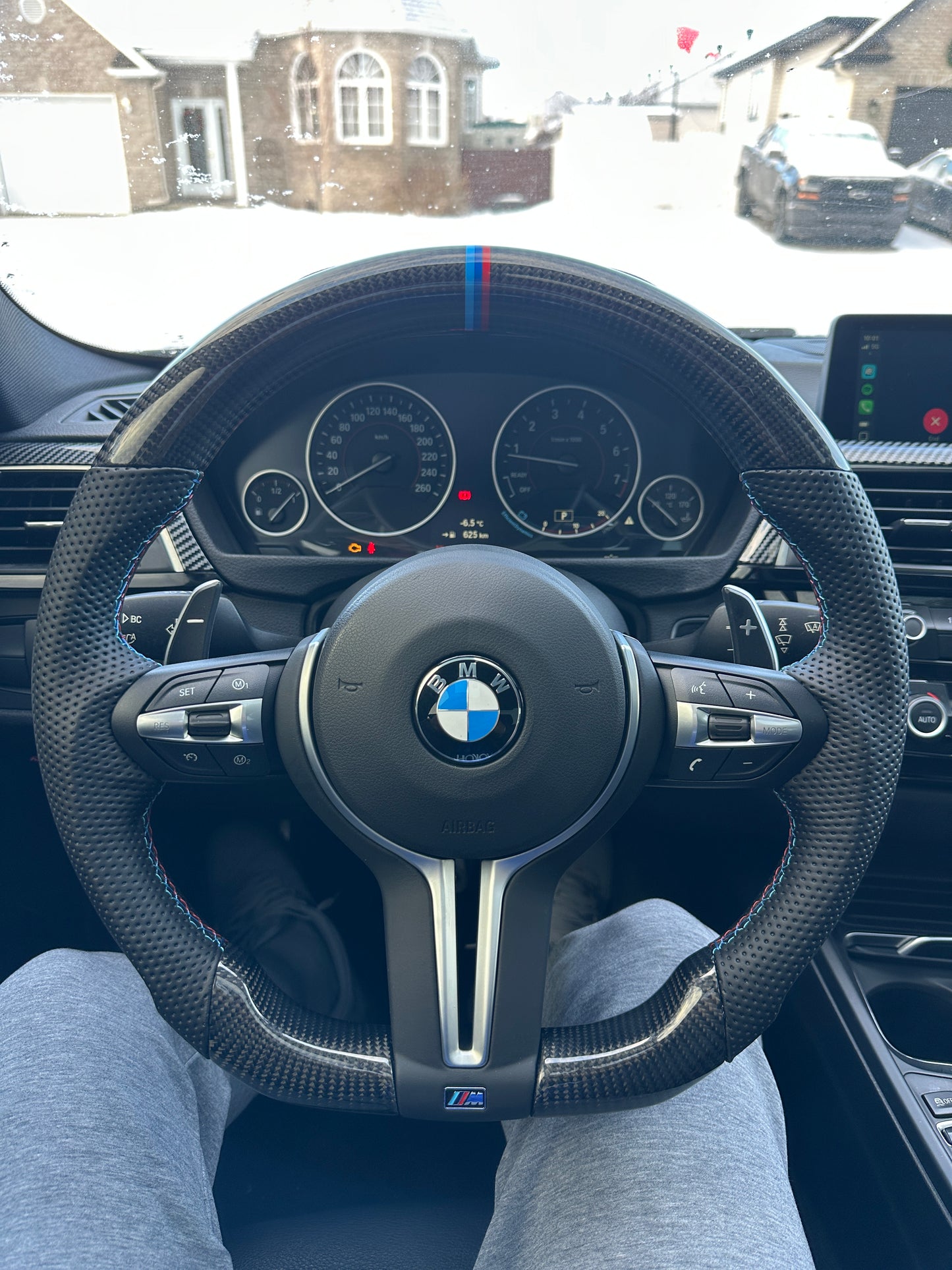 BMW Carbon Fiber Steering Wheel (F Series)