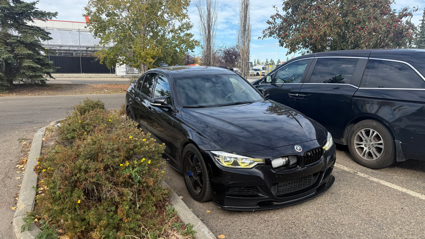 BMW F30 Varis Style Front Lip (Gloss Black)