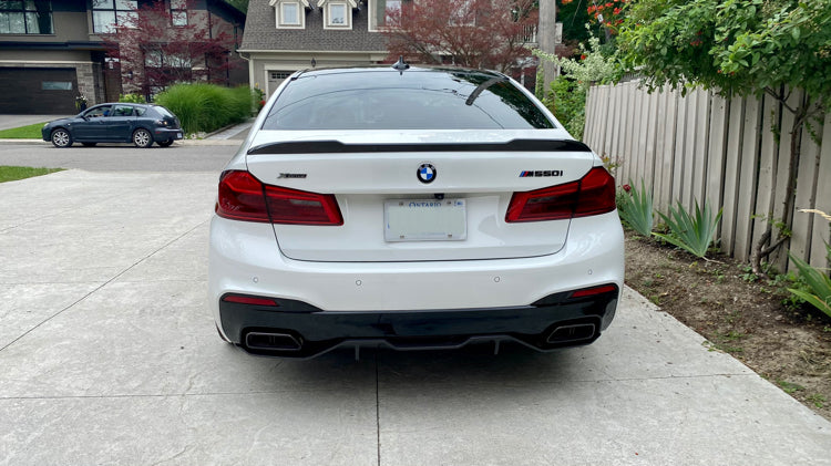 BMW G30&F90 CS Style Trunk Lip