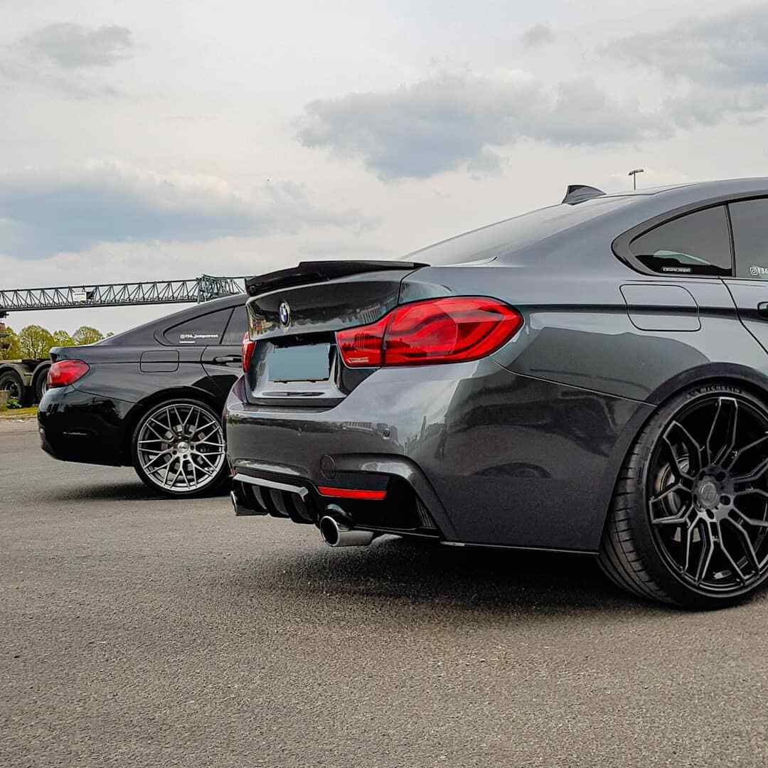BMW F36 4 Series Trunk Lip (m4 style)