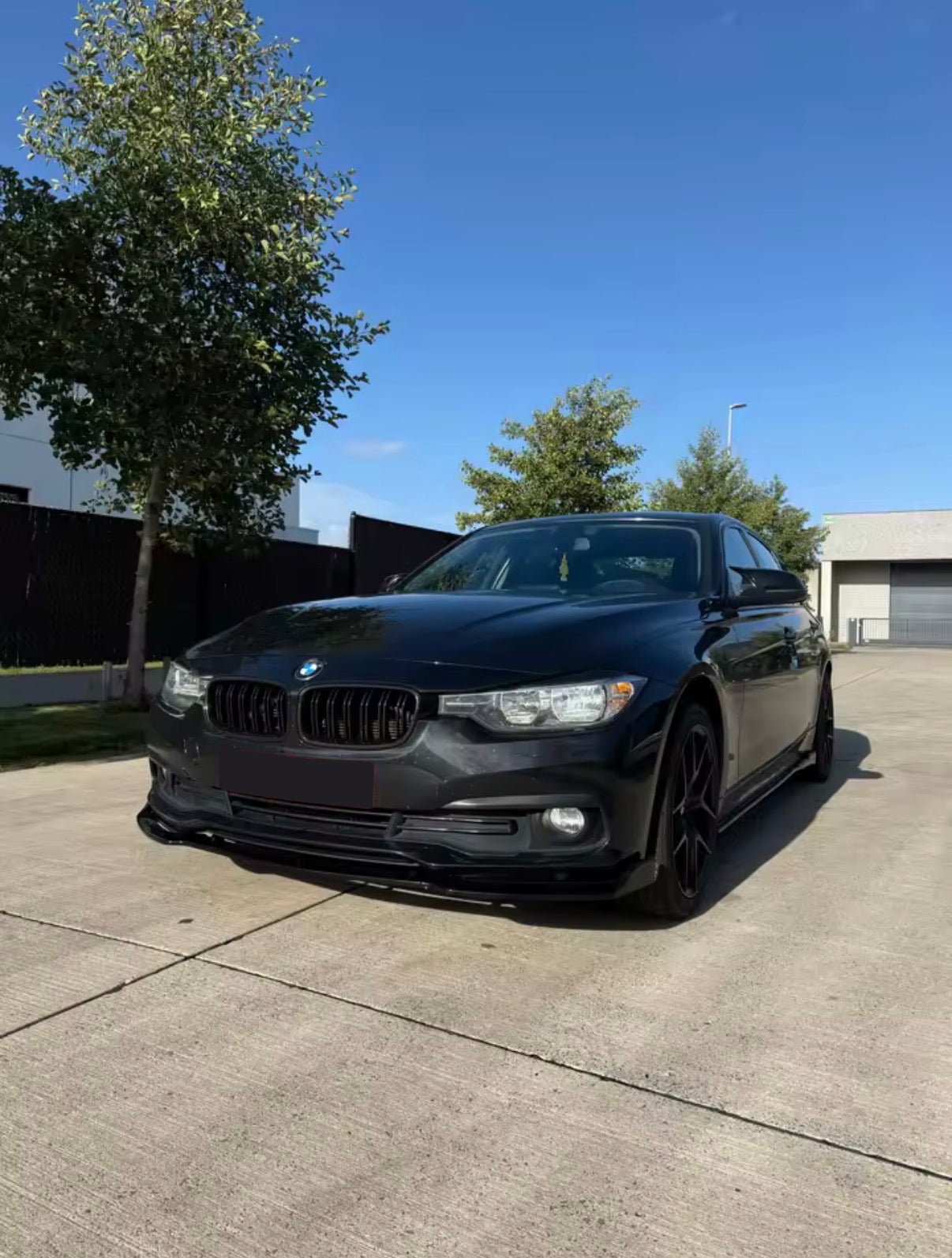 Non Msport BMW F30 Front Lip