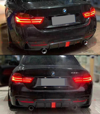 BMW F32/F36 4 Series F1 Diffuser with Brake Light