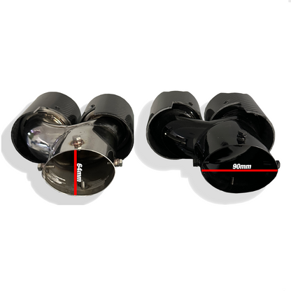 BMW G20/G22/G23 Quad Muffler Tips