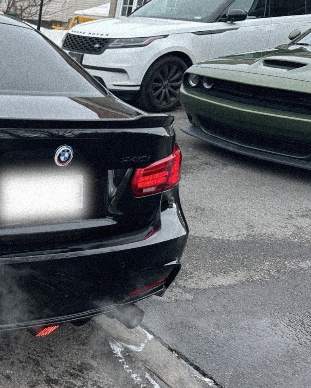 BMW F30 LED Diffuser | F1 style Diffuser | Rain light