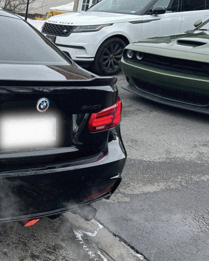 BMW F30 LED Diffuser | F1 style Diffuser | Rain light