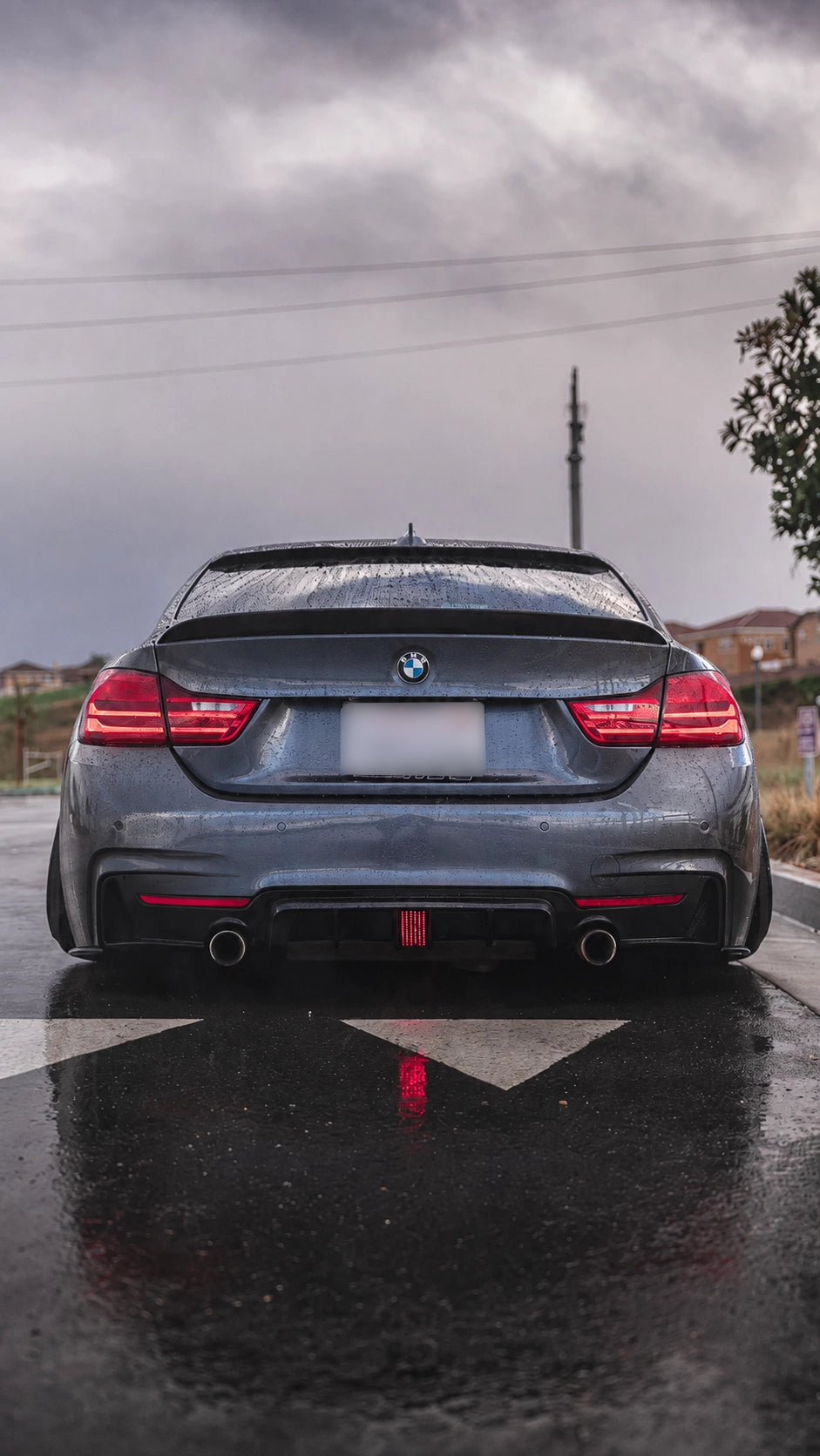 BMW F32/F36 4 Series F1 Diffuser with Brake Light